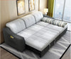 Image of fabric sofa bed