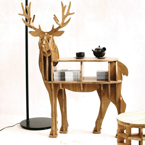 New! High-end "S" size lookback reindeer table