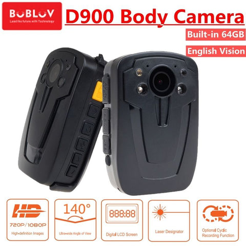 BOBLOV D900 64GB Police Cam